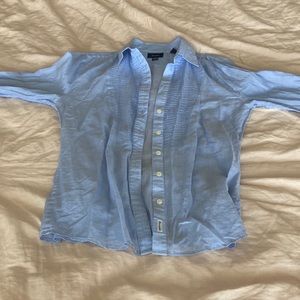 Blue dress shirt